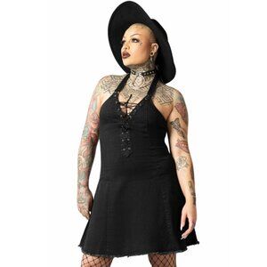NWT Killstar Subzero Halter Dress